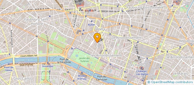 localisation de l'entreprise LUTECE COURSES à PARIS