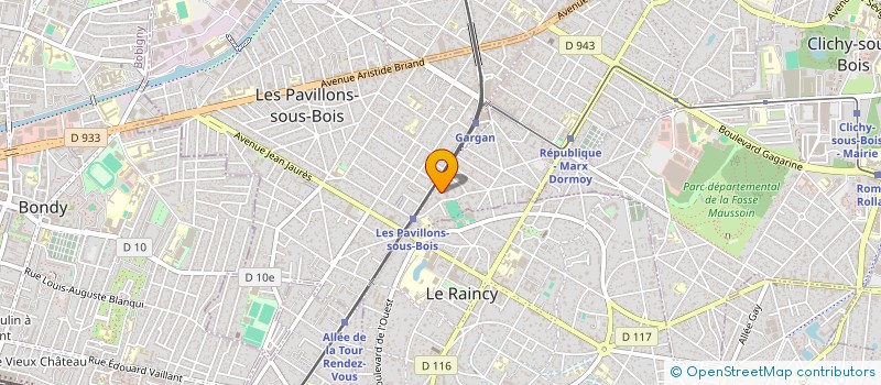 localisation de l'entreprise LUTECE DIAGNOSTIC  LIVRY-GARGAN