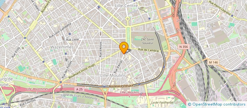 localisation de l'entreprise LUTECE DRAGEES DISCOUNT à LILLE
