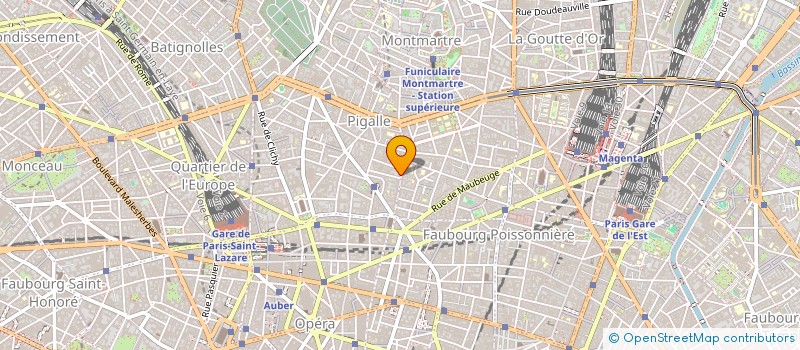 localisation de l'entreprise LUTECE LABS à PARIS