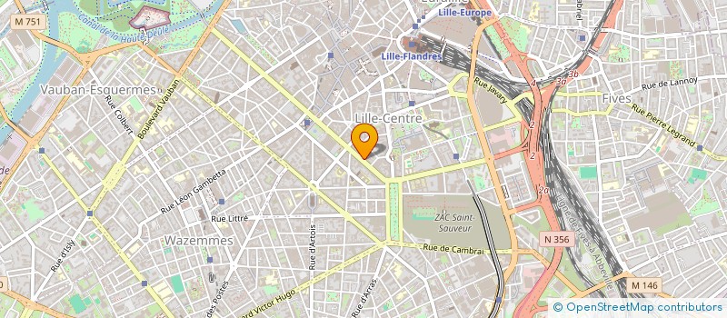 localisation de l'entreprise LUTECE ROULE à LILLE
