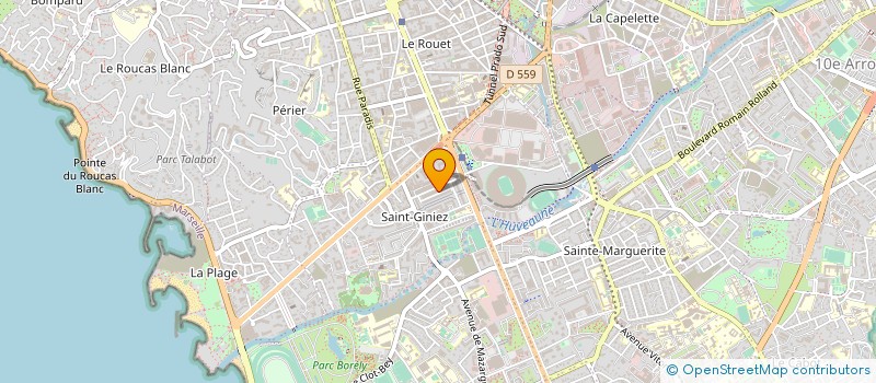 localisation de l'entreprise LUTECEA à MARSEILLE