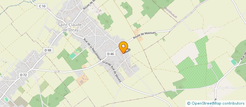 localisation de l'entreprise LUTECIA D'ARMAILLE  SAINT-CLAUDE-DE-DIRAY