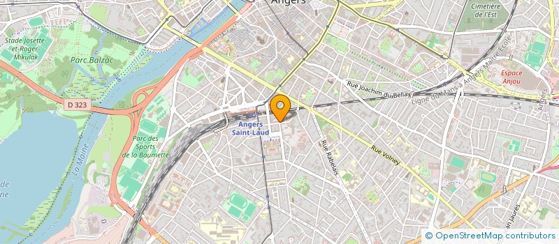 localisation de l'entreprise LUTECIA MUSIC  ANGERS