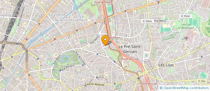 localisation de l'entreprise LUTECIA VTC  PARIS