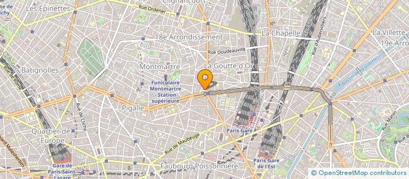 localisation de l'entreprise LUTECIUM  PARIS