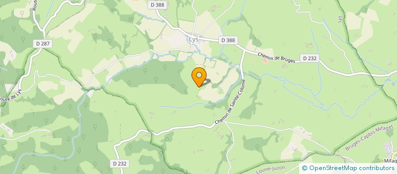 localisation de l'entreprise LUTESSE  LYS