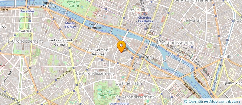 localisation de l'entreprise LUTETIA  PARIS