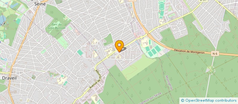 localisation de l'entreprise LUTETIA CAB à VIGNEUX-SUR-SEINE