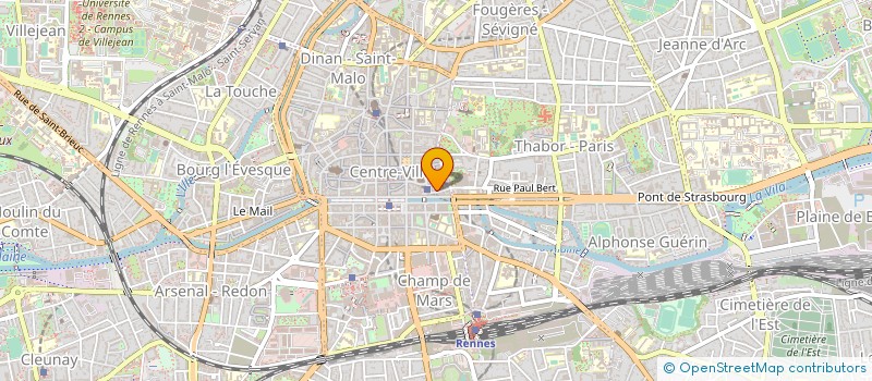 localisation de l'entreprise LUTETIA INVESTISSEMENTS  RENNES