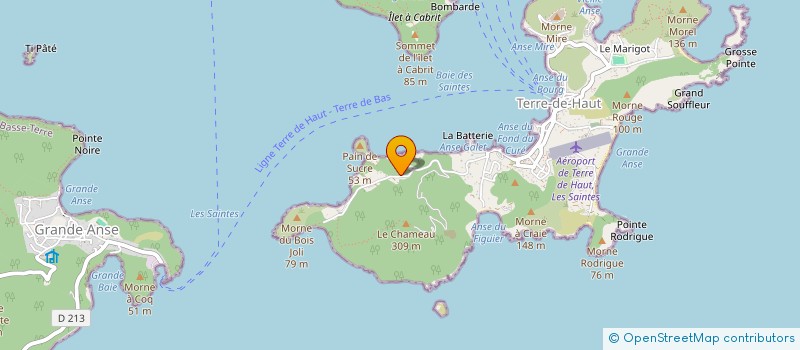 localisation de l'entreprise LUTH à TERRE-DE-HAUT