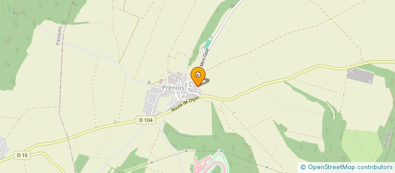 localisation de l'entreprise LUTHE  PRENOIS