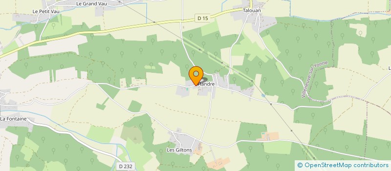 localisation de l'entreprise LUTHI-BAUDOIN  VILLENEUVE-SUR-YONNE