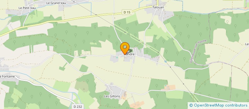 localisation de l'entreprise LUTHI PATRIMOINE  VILLENEUVE-SUR-YONNE