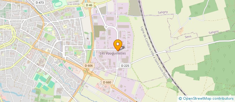 localisation de l'entreprise LUTHIMATE à SENS