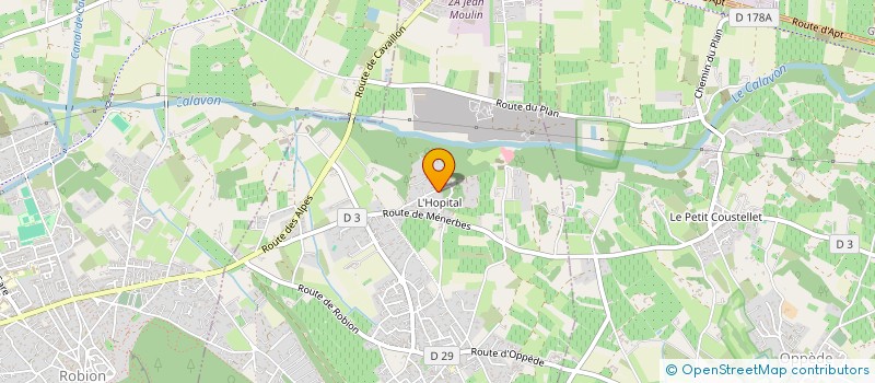 localisation de l'entreprise LUTHOPIE  MAUBEC