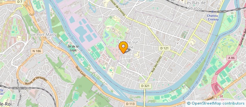 localisation de l'entreprise LUTI  CROISSY-SUR-SEINE