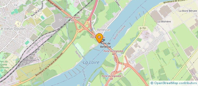 localisation de l'entreprise LUTI  SAINTE-LUCE-SUR-LOIRE