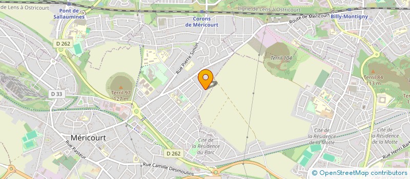 localisation de l'entreprise LUTI  MERICOURT