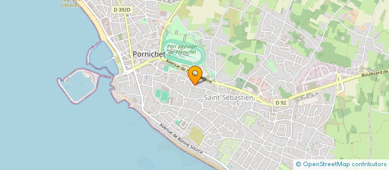 localisation de l'entreprise LUTILE à PORNICHET