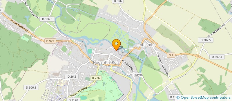 localisation de l'entreprise LUTIM SARL à NOGENT-LE-ROI