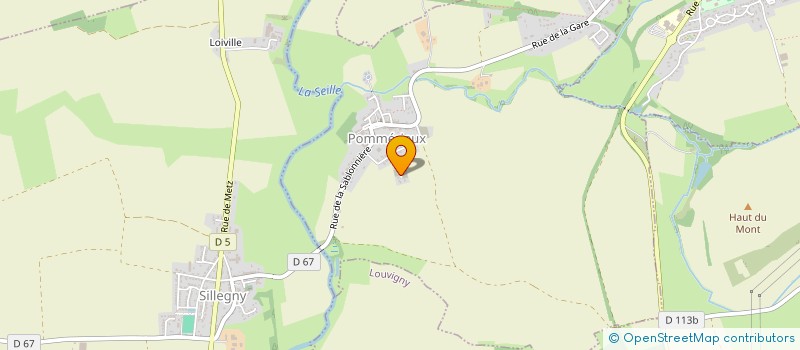 localisation de l'entreprise LUTIN  POMMERIEUX