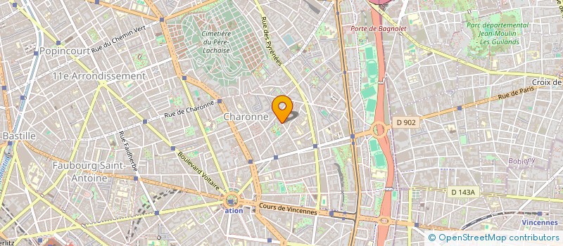 localisation de l'entreprise LUTINLUNE  PARIS