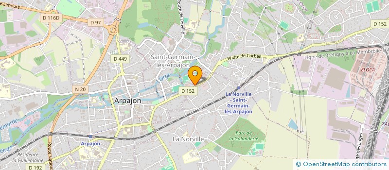 localisation de l'entreprise LUTINS MALINS à SAINT-GERMAIN-LES-ARPAJON
