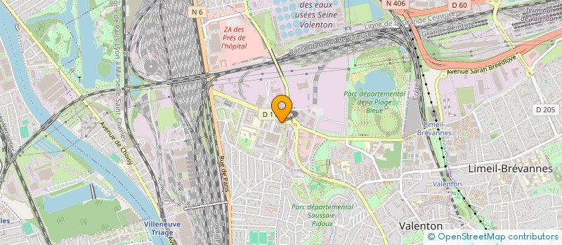 localisation de l'entreprise LUTO SECURITE PRIVEE à VILLENEUVE-SAINT-GEORGES