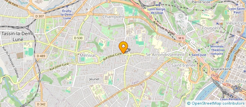 localisation de l'entreprise LUTOO  LYON