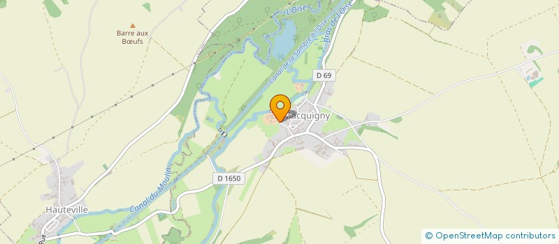localisation de l'entreprise LUTRINGER ET CODEVELLE HOLDING  MACQUIGNY