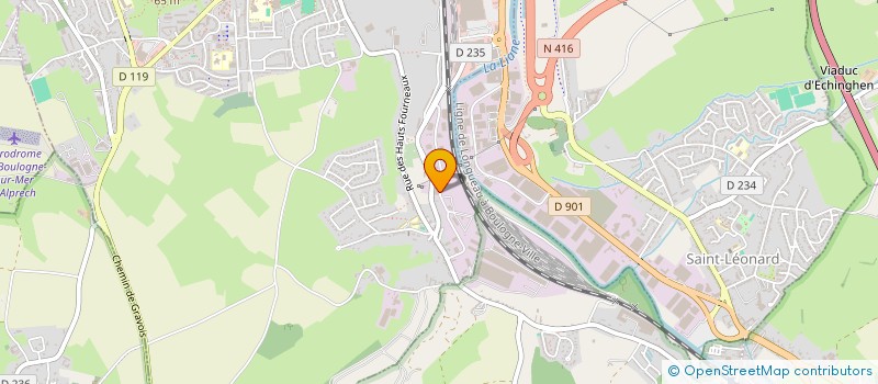 localisation de l'entreprise LUTRINGER INDUSTRIES à OUTREAU