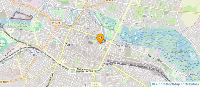 localisation de l'entreprise LUTROO à AMIENS