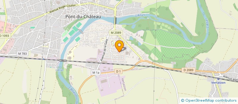 localisation de l'entreprise LUTROT-POLNY  PONT-DU-CHATEAU