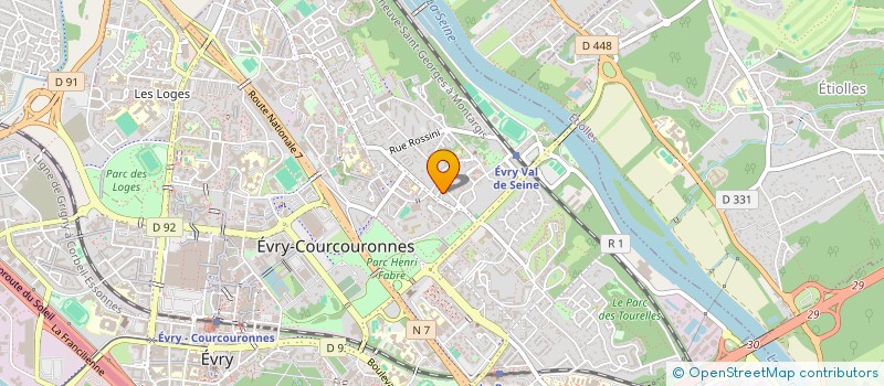 localisation de l'entreprise LUTTE CONTRE L'ILLETTRISME & REINSERTION à EVRY-COURCOURONNES