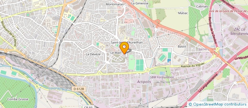 localisation de l'entreprise LUTTE CONTRE LA CYBERCRIMINALITE  BEZIERS