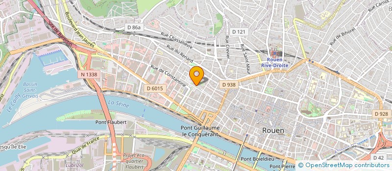 localisation de l'entreprise LUTTE CONTRE LA PAUVRETE ET L ILLETRISME  ROUEN