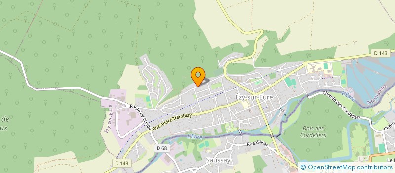 localisation de l'entreprise LUTTE CONTRE LES INSECTES NUISIBLES VOLANTS  EZY-SUR-EURE