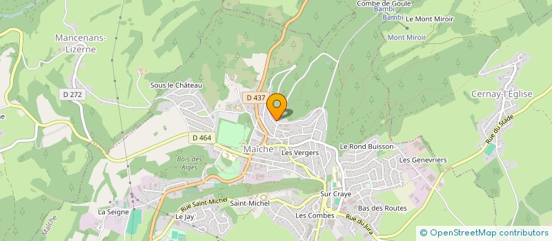 localisation de l'entreprise LUTTE MAICHE  MAICHE