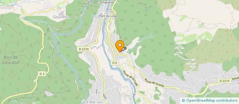 localisation de l'entreprise LUTTEN SARL à TOURRETTES-SUR-LOUP