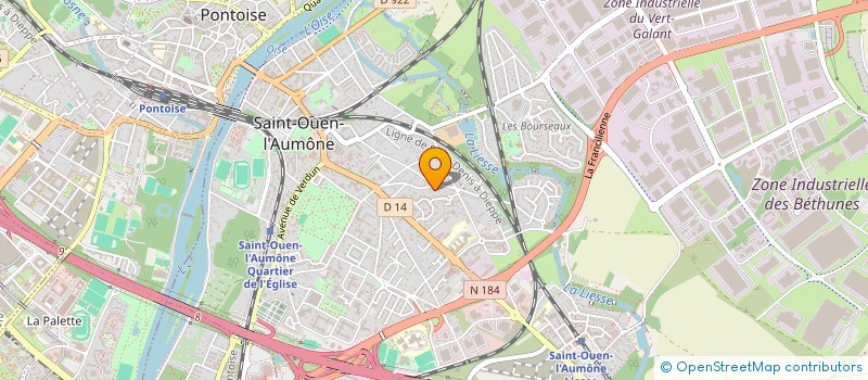 localisation de l'entreprise LUTTER CONTRE L EXCLUSION à SAINT-OUEN-L'AUMONE