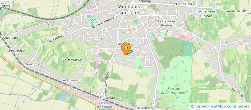 localisation de l'entreprise LUTTO à VERRIERES-LE-BUISSON