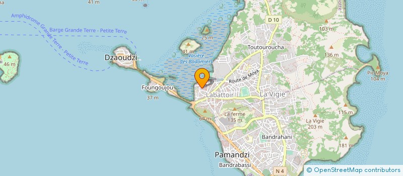 localisation de l'entreprise LUTTONS ENSEMBLE POUR UN AVENIR MEILLEUR A MAYOTTE (LEPAM MAYOTTE ) à DZAOUDZI