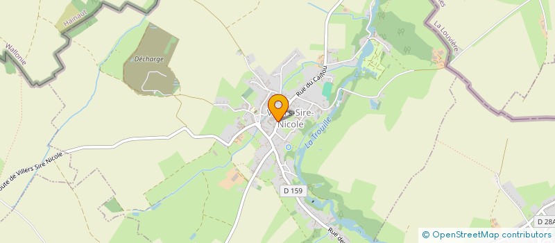 localisation de l'entreprise LUTUN TP  VILLERS-SIRE-NICOLE