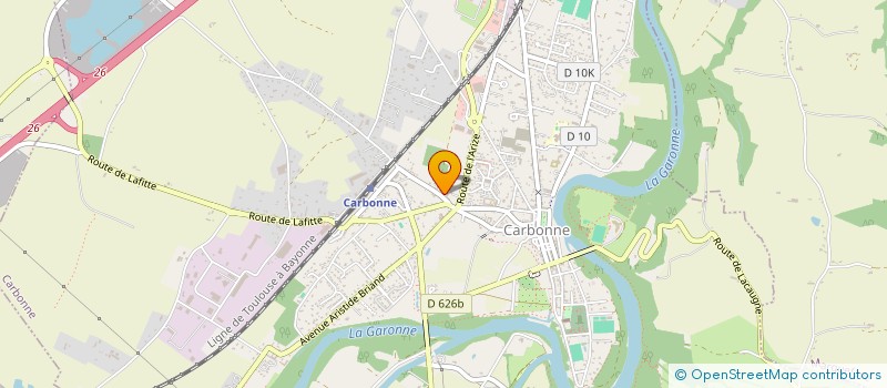 localisation de l'entreprise LUTYNE  CARBONNE