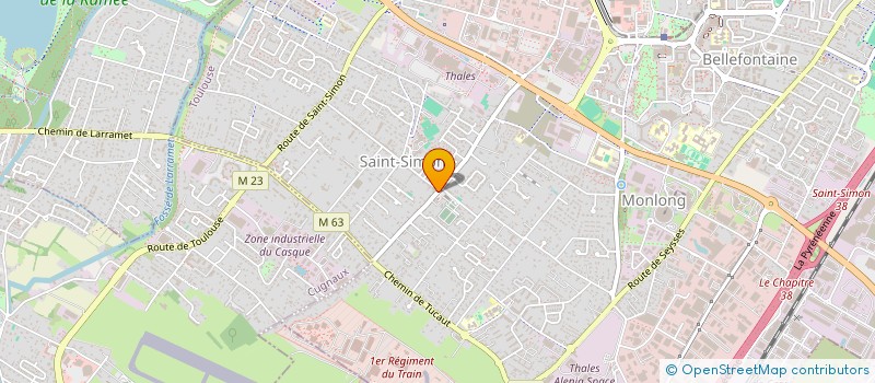 localisation de l'entreprise LUTZ OTICA à TOULOUSE