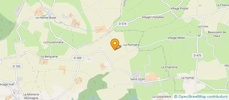 localisation de l'entreprise LUVAL  EQUILLY