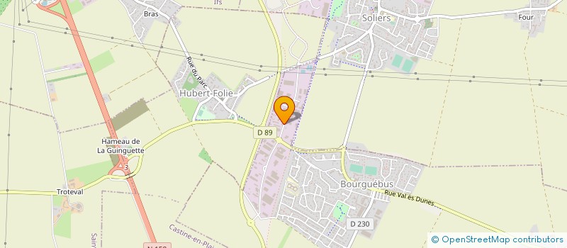 localisation de l'entreprise LUVEZ HOLDING  BOURGUEBUS