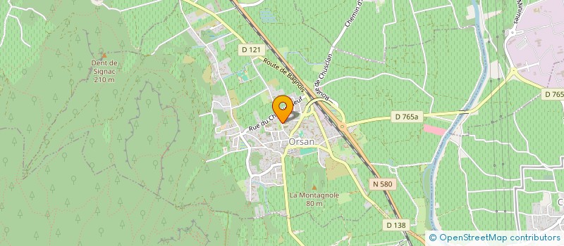 localisation de l'entreprise LUVIA  ORSAN