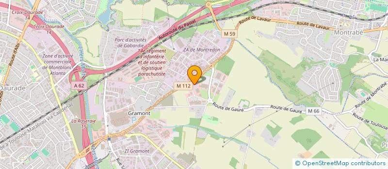 localisation de l'entreprise LUVIAD  BALMA